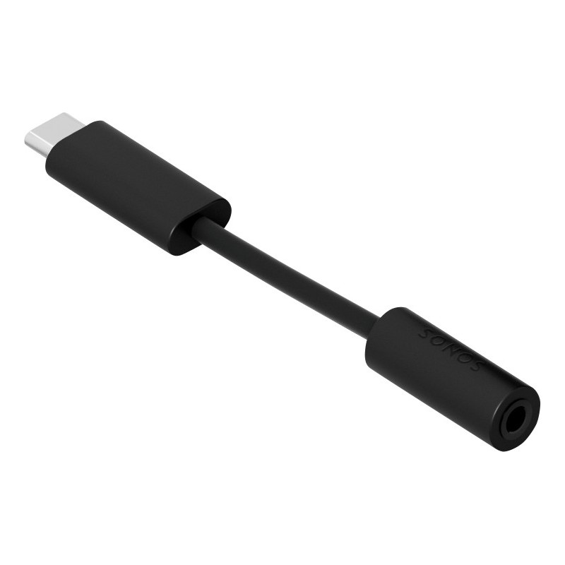 Sonos LDNGLWW1BLK câble audio 0,1 m 3,5mm USB Type-C Noir