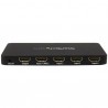 StarTech.com Switch HDMI automatique à 4 ports avec boîtier en aluminium et support MHL - Commutateur HDMI 4x1 - 4K 30Hz