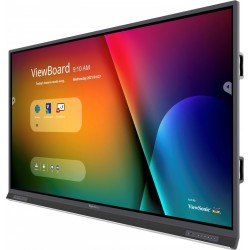 Viewsonic IFP8652 tableau blanc interactif 2,18 m (86") 3840 x 2160 pixels Écran tactile Noir HDMI