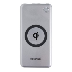 Intenso WPD10000 Lithium Polymère (LiPo) 10000 mAh Recharge sans fil Argent