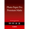 Canon Papier photo A4 Premium Mat PM-101 - 20 feuilles