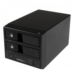 StarTech.com Boîtier USB 3.0   eSATA sans tiroir pour 2 disques durs SATA III 3,5" avec UASP, SATA 6Gb s et échange à chaud