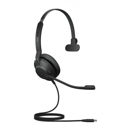 Jabra Evolve2 30, MS Mono Casque Avec fil Arceau Bureau Centre d'appels USB Type-C Noir