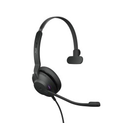 Jabra Evolve2 30, MS Mono Casque Avec fil Arceau Bureau Centre d'appels USB Type-C Noir