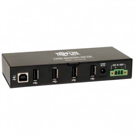 Tripp Lite U223-004-IND hub & concentrateur USB 2.0 480 Mbit s Noir