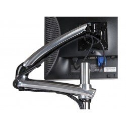 Peerless LCT620AD-G support d'écran plat pour bureau 73,7 cm (29") Noir, Argent