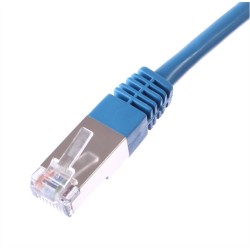 Uniformatic 2m Cat6a câble de réseau Bleu S FTP (S-STP)