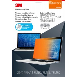 3M Filtre de confidentialité or pour Apple® MacBook Pro® 13 pouces (modèle 2016 ou plus récent)