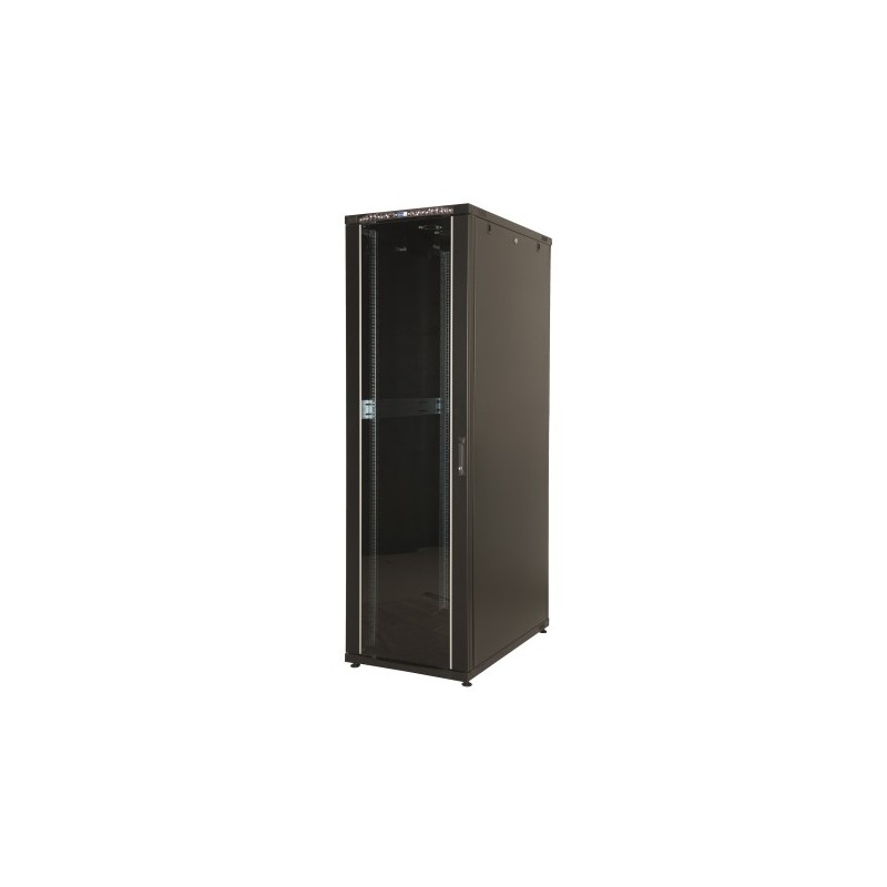 Ekivalan Systems BEEA22U6080BL122 étagère 22U Rack autonome Noir