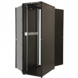 Ekivalan Systems BEEA22U6080BL122 étagère 22U Rack autonome Noir