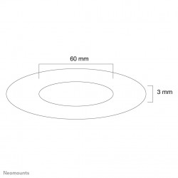 Neomounts couverture de plafond