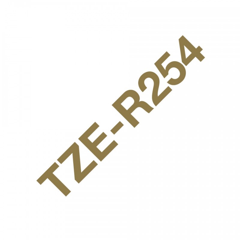 Brother TZE-R254 ruban d'impression Or