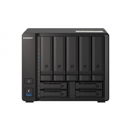 QNAP TS-H973AX NAS Tower Ethernet LAN Noir V1500B