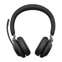 Jabra Evolve2 65, UC Stereo Casque Sans fil Arceau Bureau Centre d'appels USB Type-A Bluetooth Noir