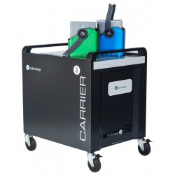 LocknCharge Carrier 40 Classe mobile de charge et de gestion Noir, Bleu, Vert, Gris