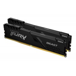 Kingston Technology FURY 32Go 3733MT s DDR4 CL19 DIMM (Kit de 2) 1Gx8 Beast Black