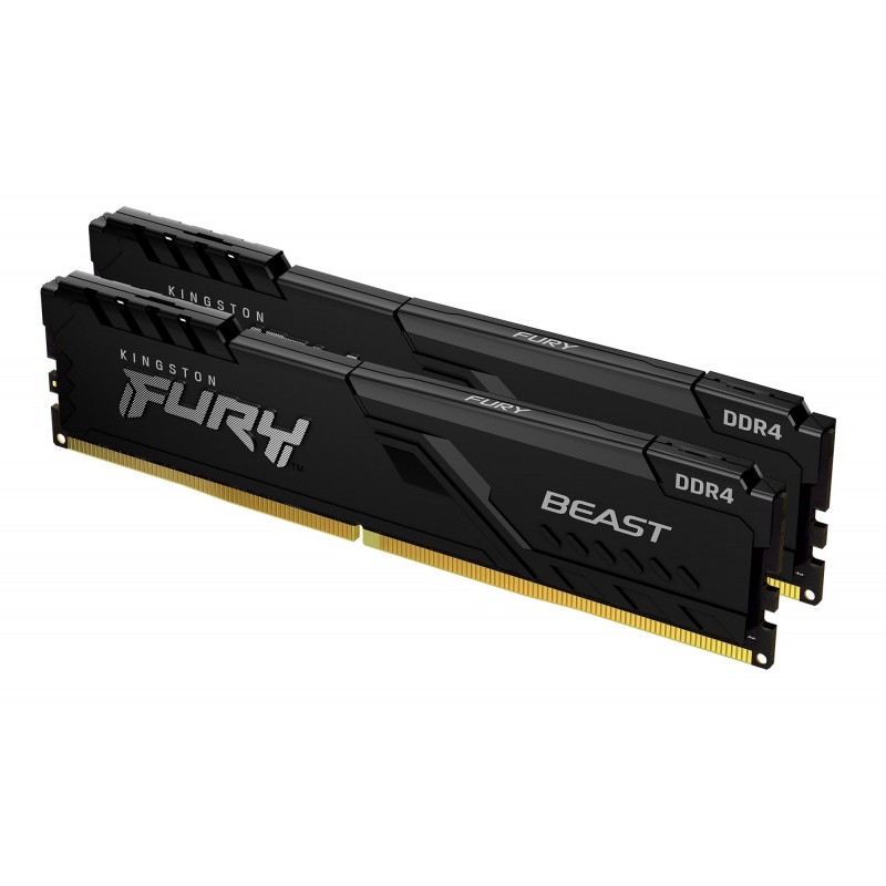 Kingston Technology FURY 32Go 3733MT s DDR4 CL19 DIMM (Kit de 2) 1Gx8 Beast Black