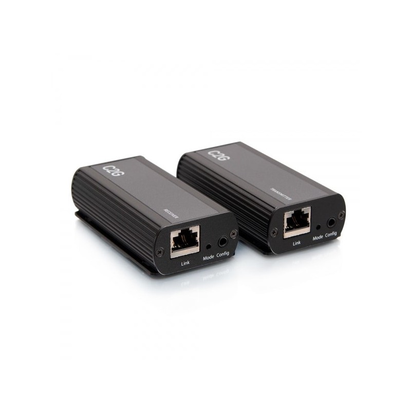 C2G Kit de rallonge d’émetteur vers récepteur 1 port USB-C® - USB 3.2 Gen 1 (5 Gbit s)