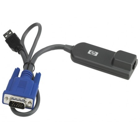 HPE KVM Console USB Interface Adapter câble kvm Noir