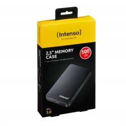 Intenso Memory Case 2.5" USB 3.0 disque dur externe 500 Go Noir