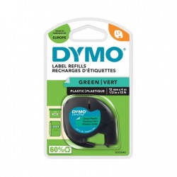 DYMO S0721640 ruban d'étiquette Noir sur vert