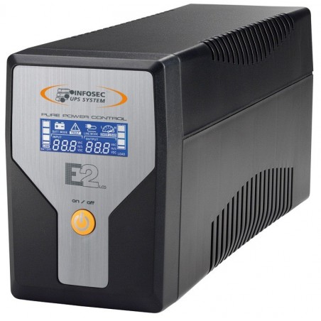 Infosec E2 LCD, 800VA alimentation d'énergie non interruptible 0,8 kVA