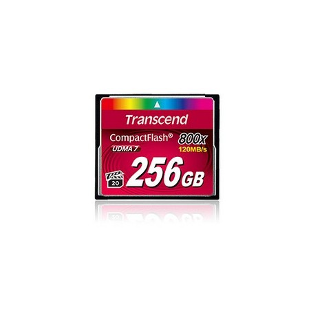 Transcend 256GB 800x CF 256 Go CompactFlash