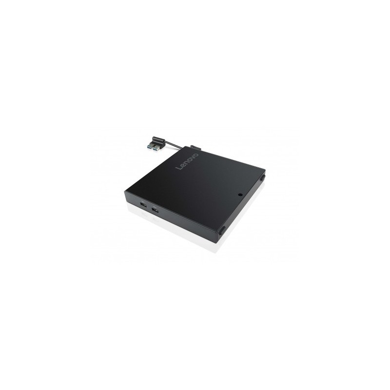 Lenovo 4XH0N06924 station d'accueil Avec fil USB 2.0 Noir