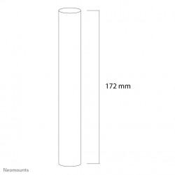 Neomounts tube de rallonge ecran plat