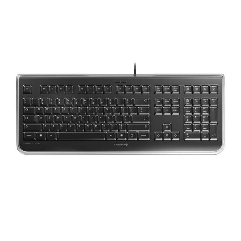 CHERRY KC 1068 clavier USB QWERTY Anglais américain Noir