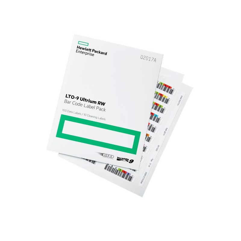 HPE Q2017A étiquette code-barres Multicolore