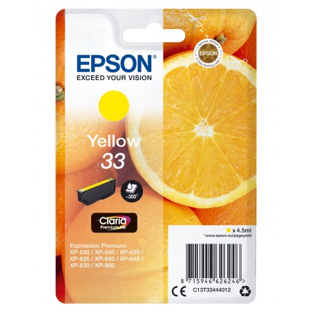 Epson Oranges Cartouche " " - Encre Claria Premium J