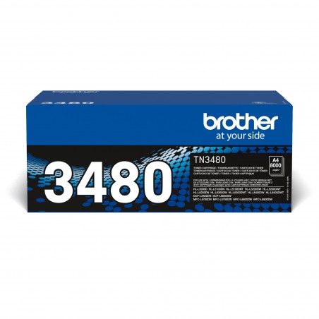 Brother Cartouche de toner TN-3480 originale – Noir