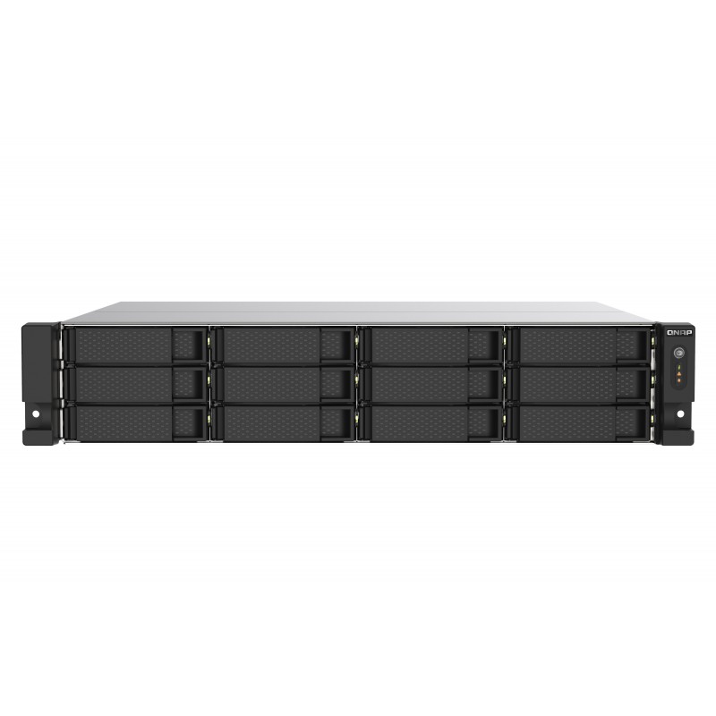 QNAP TS-1273AU-RP-8G serveur de stockage NAS Rack (2 U) Ethernet LAN Aluminium, Noir V1500B