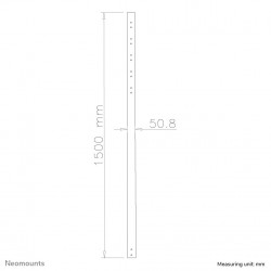 Neomounts tube de rallonge ecran plat