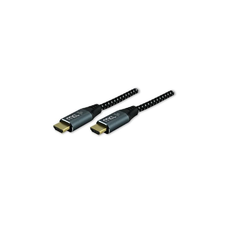 MCL MC2A99A0MC3892Z câble HDMI 2 m HDMI Type A (Standard) Gris, Noir