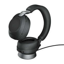 Jabra Evolve2 85, UC Stereo Casque Avec fil &sans fil Arceau Bureau Centre d'appels USB Type-C Bluetooth Noir