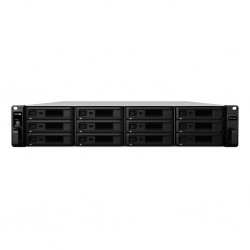 Synology RX1217sas boîtier de disques Rack (2 U) Noir