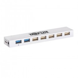 Tripp Lite U360-007C-2X3 hub & concentrateur USB 3.2 Gen 1 (3.1 Gen 1) Micro-B 5000 Mbit s Blanc