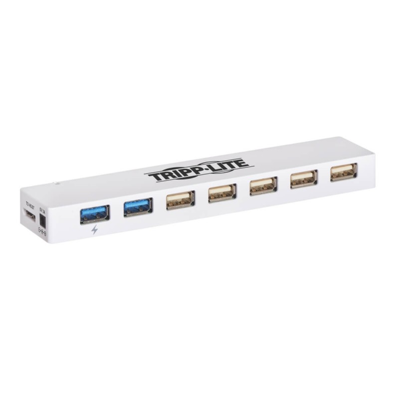 Tripp Lite U360-007C-2X3 hub & concentrateur USB 3.2 Gen 1 (3.1 Gen 1) Micro-B 5000 Mbit s Blanc