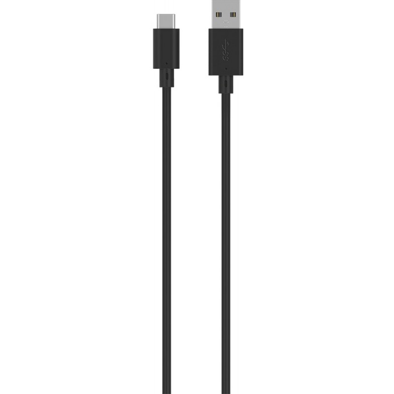 Bigben Connected CBLAC1M2B câble USB 1,2 m USB A USB C Noir