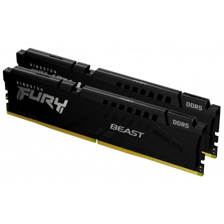 Kingston Technology FURY Beast 16 Go 6000 MT s DDR5 CL40 DIMM (Kits de 2) Black