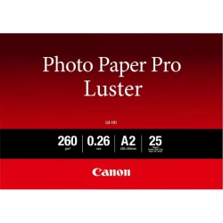 Canon Papier Photo Professionnel Lustré LU-101 A2 - 25 feuilles