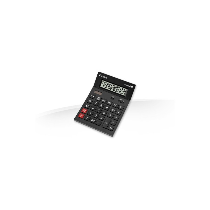 Canon AS-2400 calculatrice Bureau Calculatrice à écran Noir