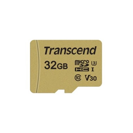 Transcend TS32GUSD500S mémoire flash 32 Go MicroSDHC UHS-I Classe 10