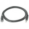 C2G 10m 3.5mm Stereo Audio Extension Cable M F câble audio 3,5mm Noir