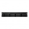 Synology RackStation RS1221RP+ serveur de stockage NAS Rack (2 U) Ethernet LAN Noir V1500B