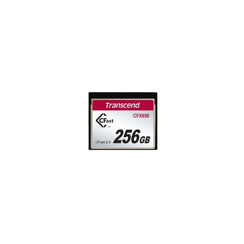 Transcend CFX650 256 Go CFast 2.0 MLC