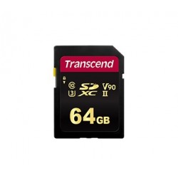 Transcend TS64GSDC700S mémoire flash 64 Go SDXC NAND Classe 10