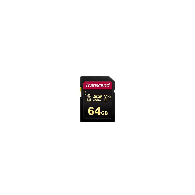 Transcend TS64GSDC700S mémoire flash 64 Go SDXC NAND Classe 10